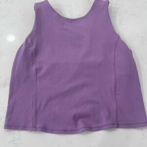 Lululemon Lavender Sleeveless Tank Top